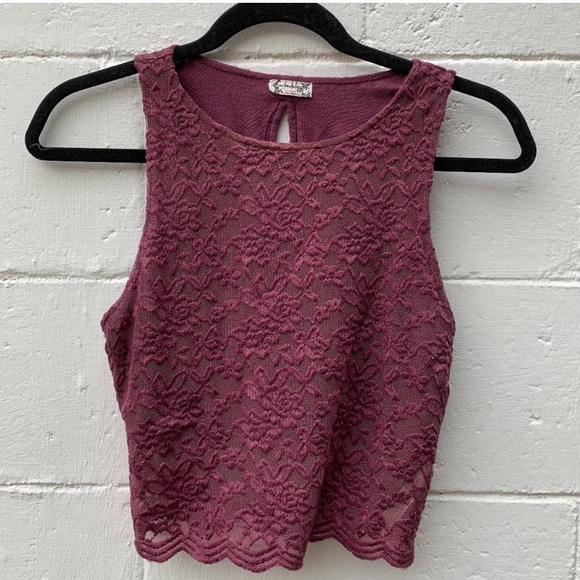 Free People Tops - Free People Lacey Crop Top